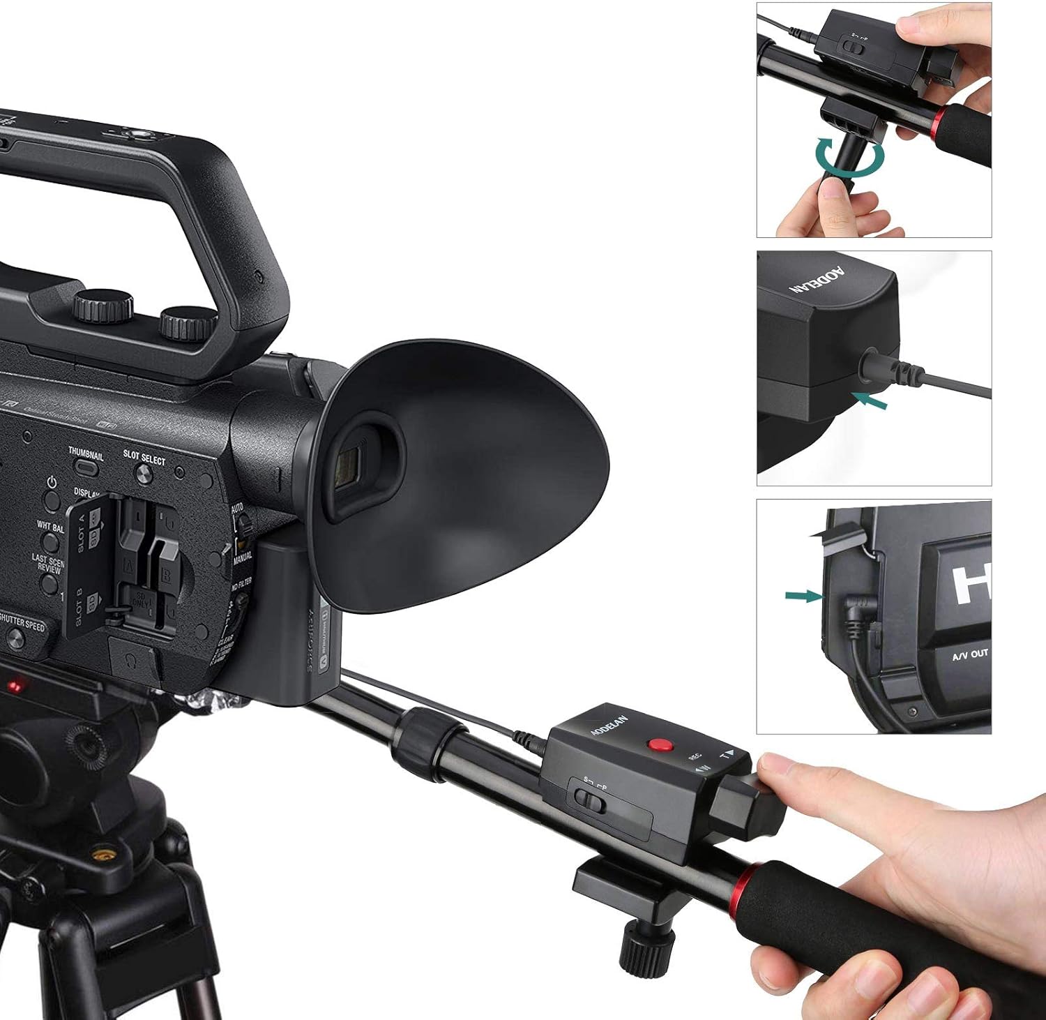 Thumbnail 1 de AODELAN Lanc Zoom-Controller 2,5 mm