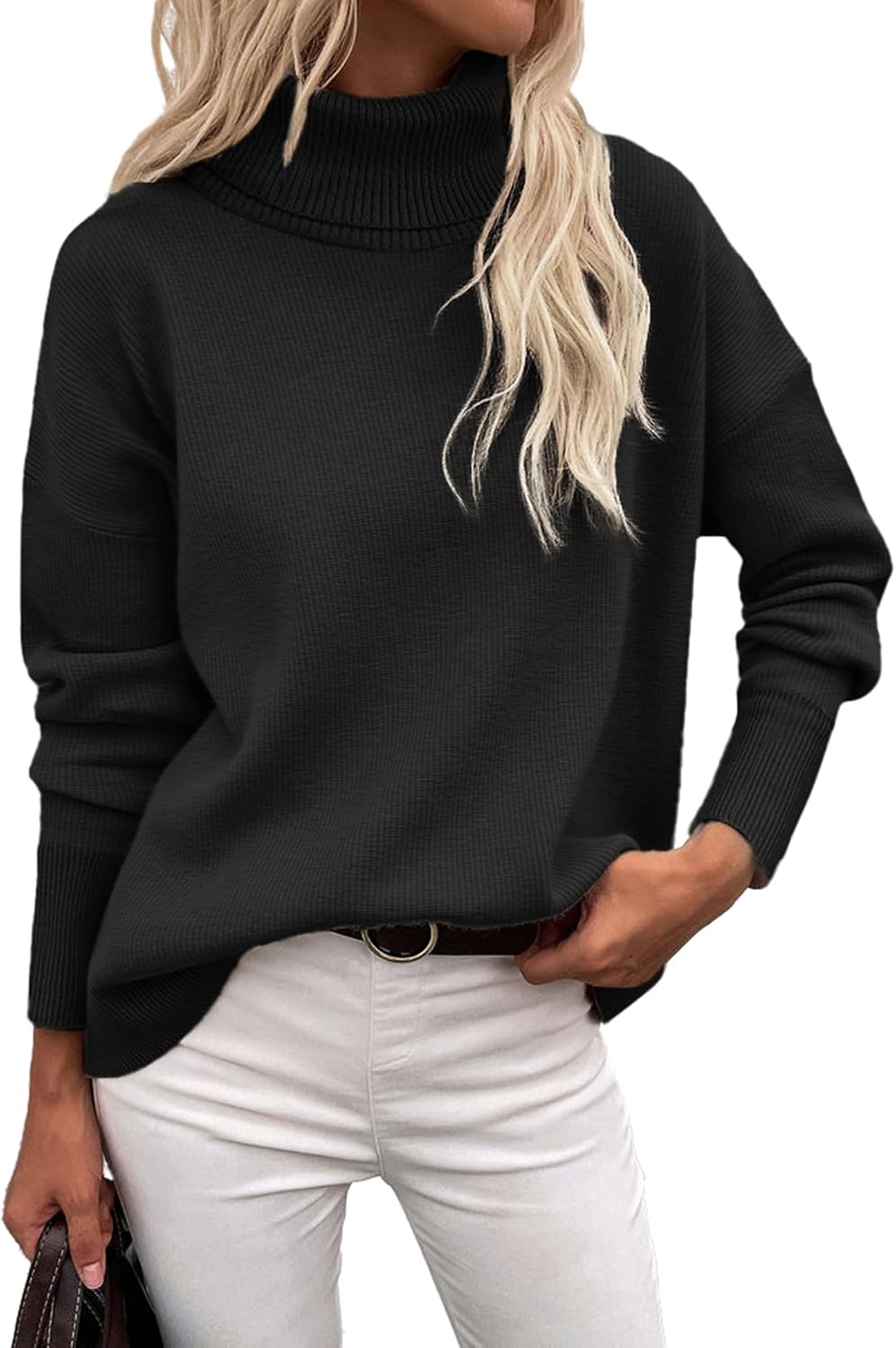 Thumbnail 6 de Zeagoo Maglione Dolcevita Donna Oversize S-XXL