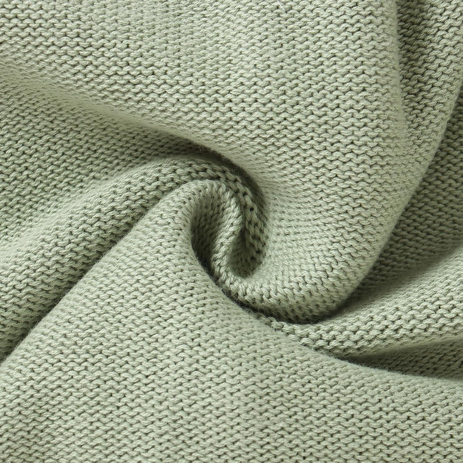 Thumbnail 6 de Hadetoto Cotton Baby Girls Cardigan Knit Long Sleeve Toddler Sweater with Button Closure