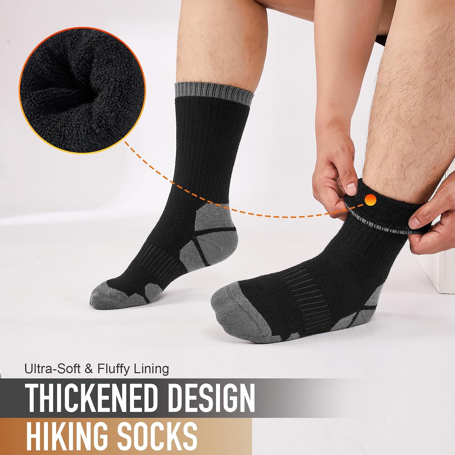 Detalle 1 de Niorasen Merino Socken Thermo, 3 Paar