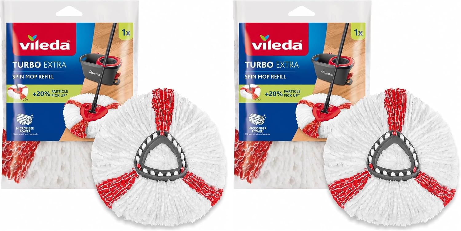 Detalle 2 de Vileda Recambio Turbo pack doble — 99% bacterias solo con agua