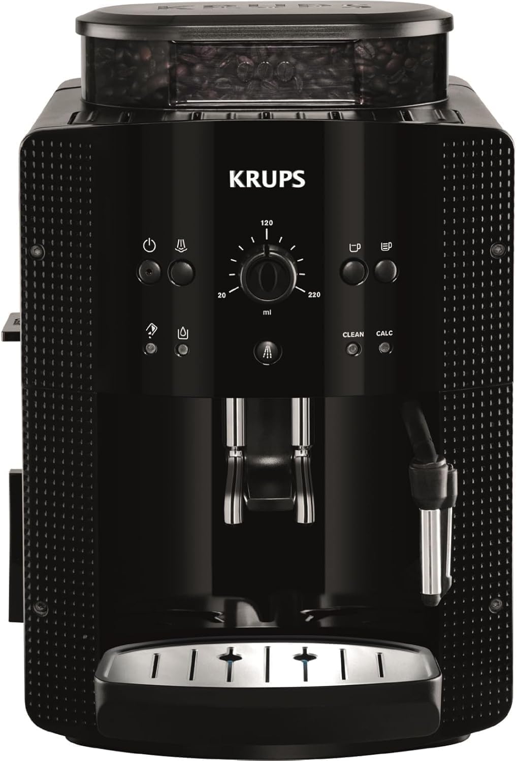 Detalle de KRUPS Arabica Picto Kaffeevollautomat EA810870 – kompakt, intuitiv, Milchschaum inklusive