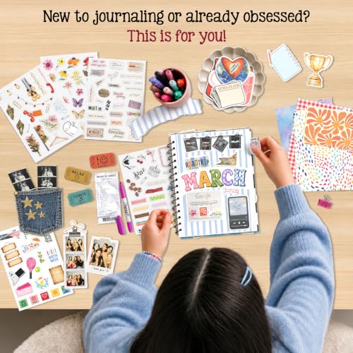 Detalle de My Artsy Stash – Scrapbooking Kit, Journaling Kit & Junk Journal Supplies by Gouda Games