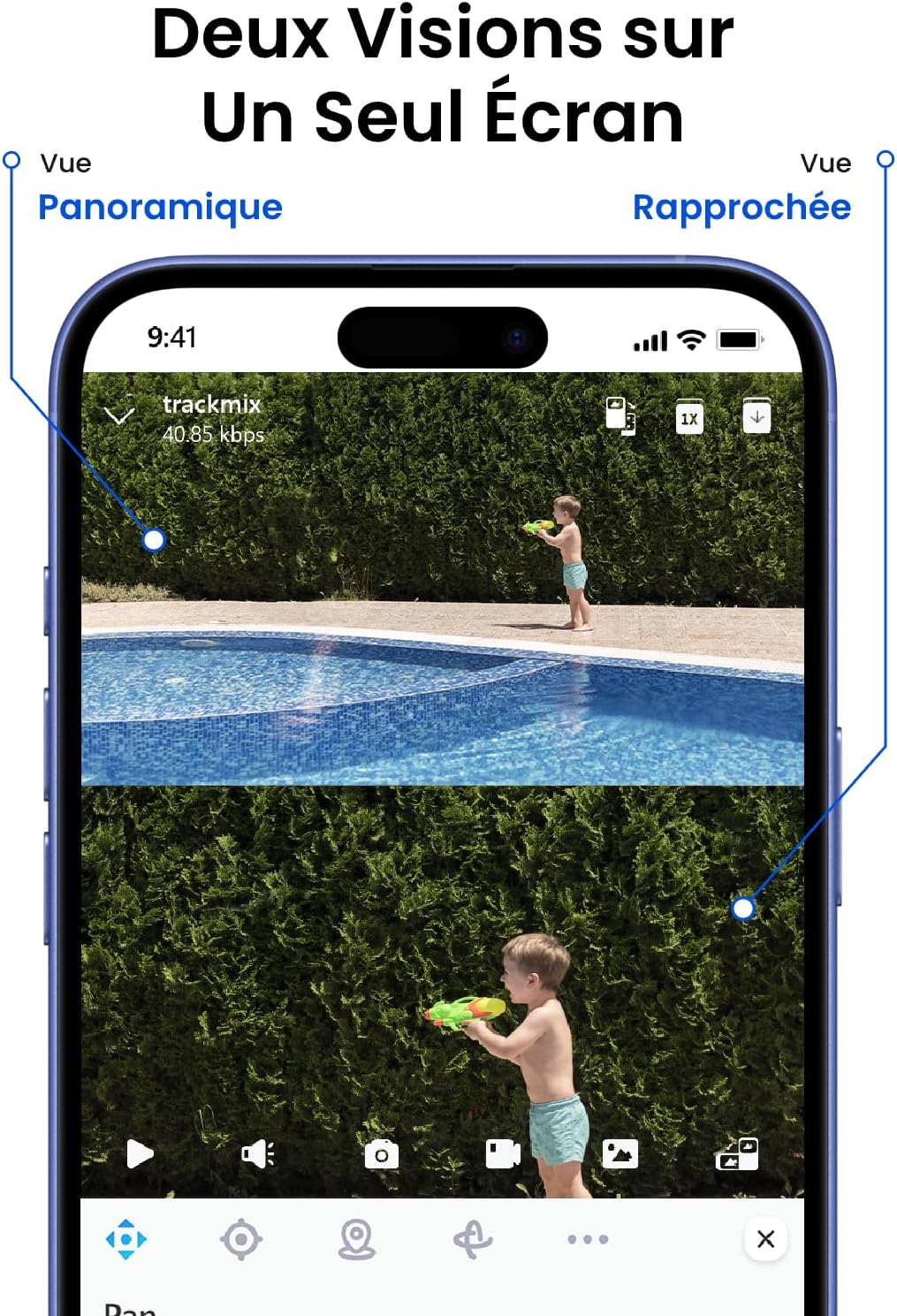 Detalle 2 de Reolink PTZ 4K Caméra extérieure 6x
