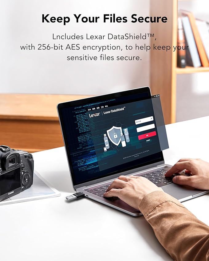 Thumbnail 5 de Lexar JumpDrive Fingerprint F35 Pro 128GB USB 3.0 🔐