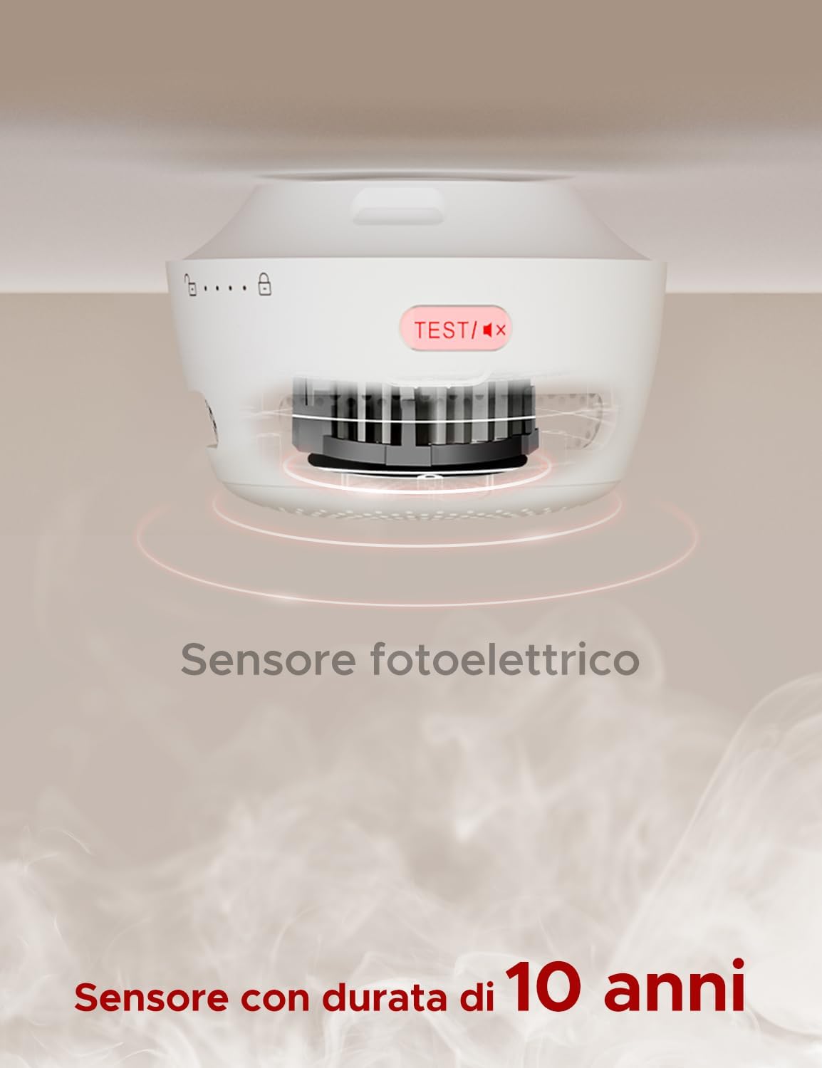 Thumbnail 6 de X-Sense XS01-WX rilevatore fumo Wi‑Fi EN14604
