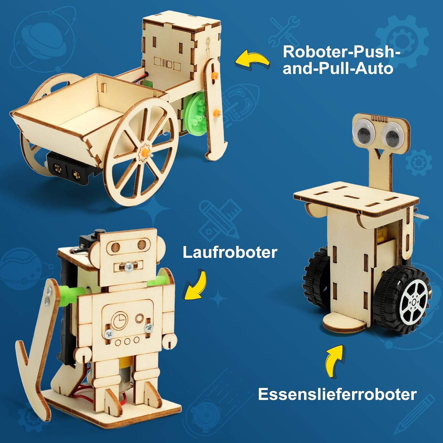 Detalle de Roboter Elektronik Baukasten 6-in-1 đ€