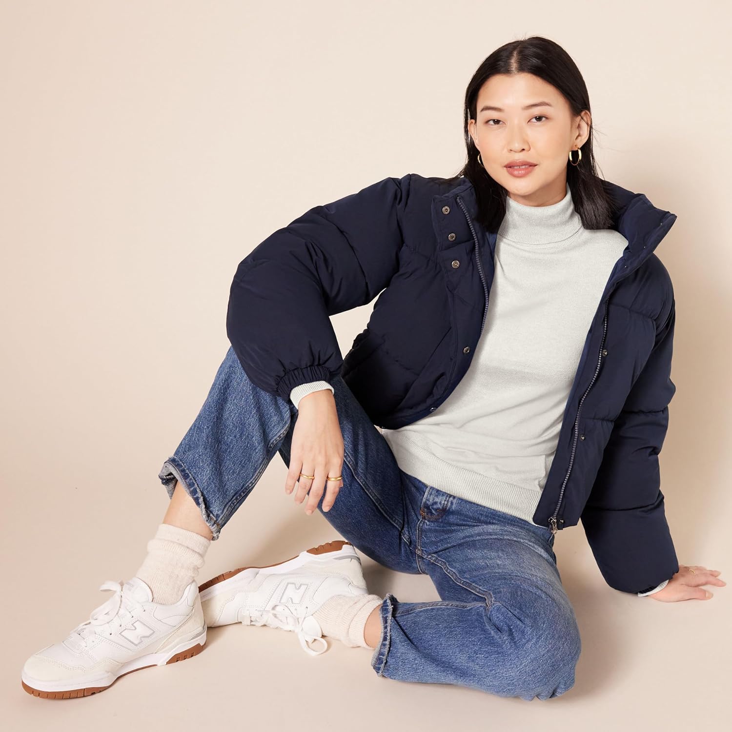 Thumbnail 3 de Amazon Essentials Damen Rollkragenpullover mit langem Arm (klassische Passform, aus Baumwollmischung)