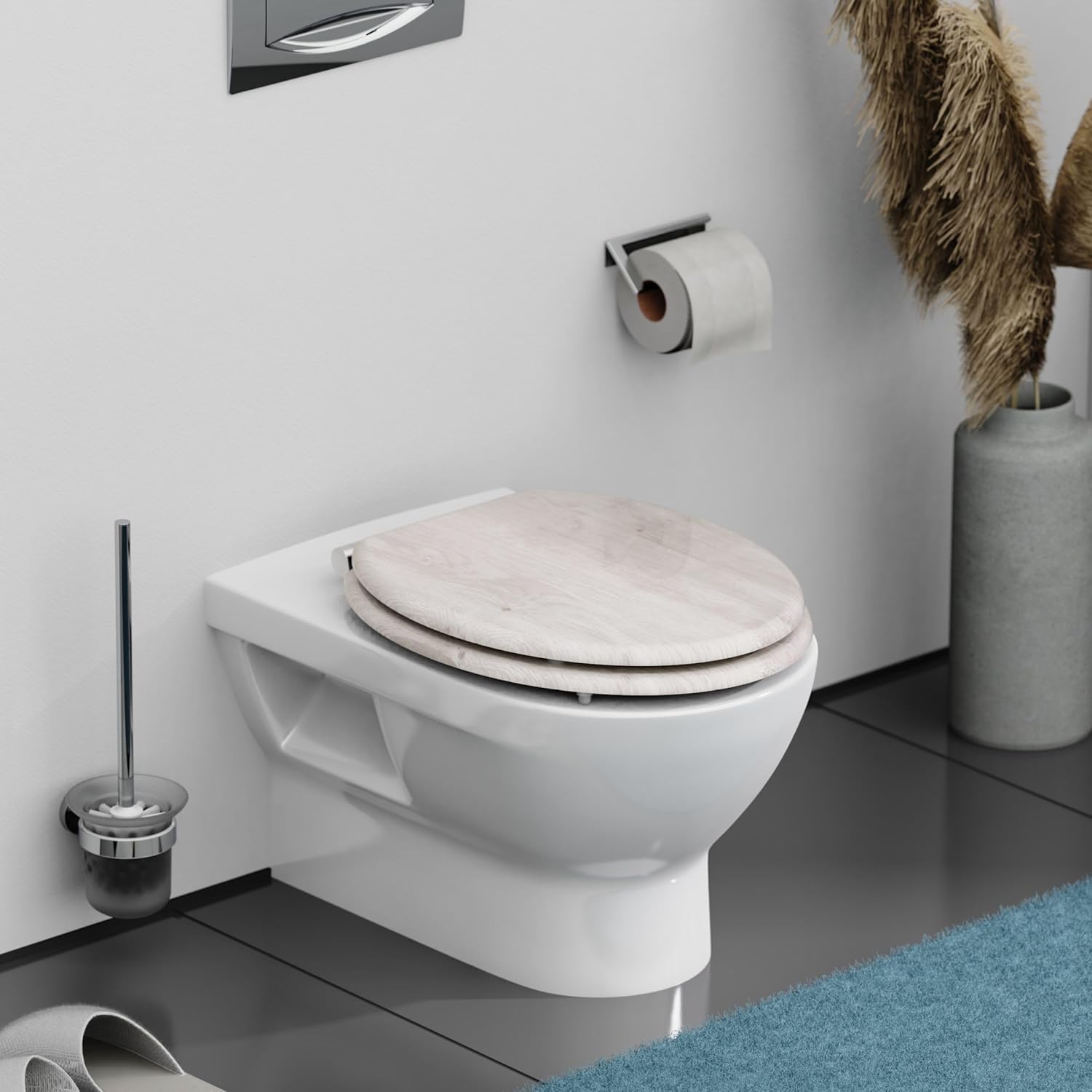 Thumbnail 6 de SCHÜTTE LIGHTWOOD : siège de WC en bois avec abaissement automatique