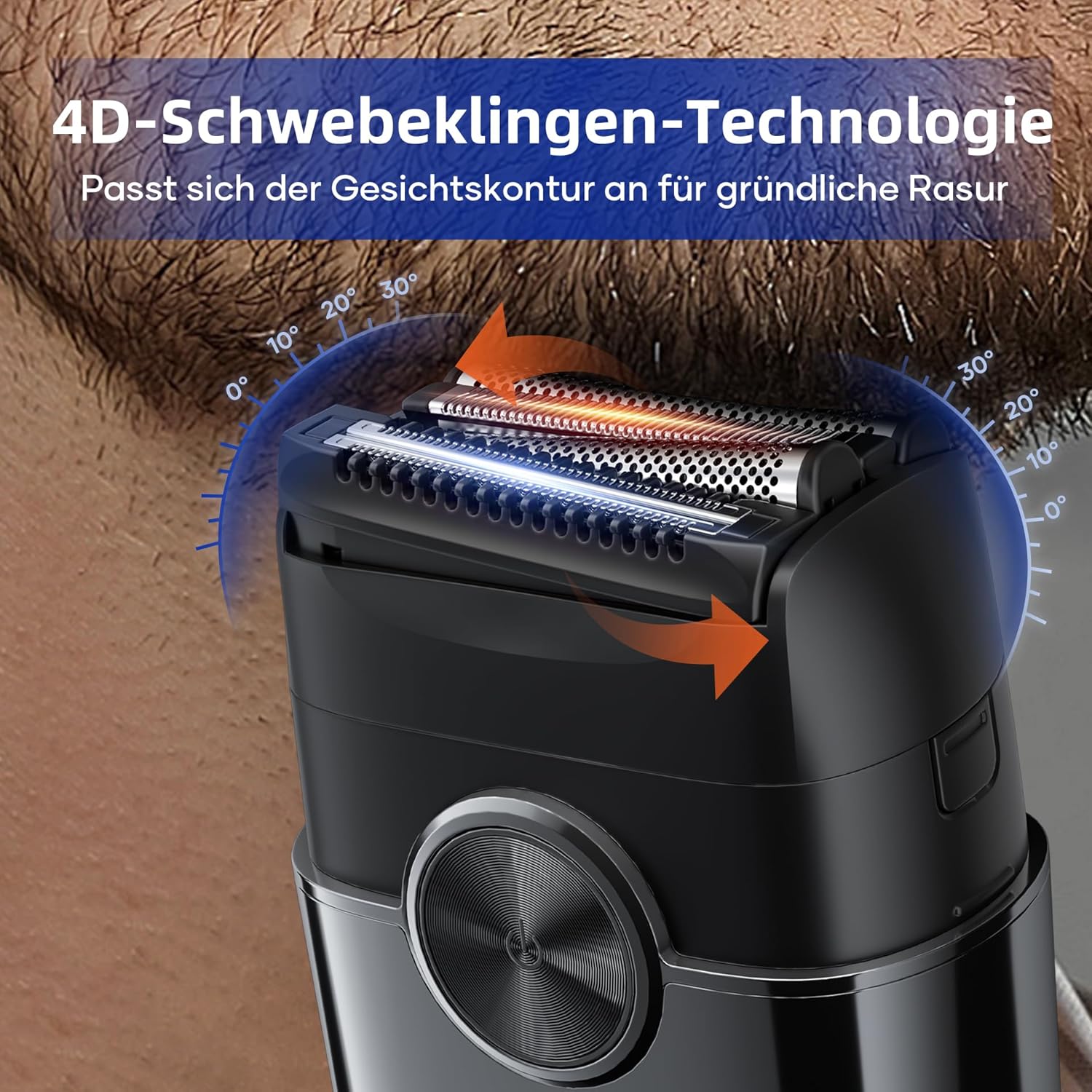 Thumbnail 3 de kensen Mini Foil Shaver Elektrorasierer 120 Min