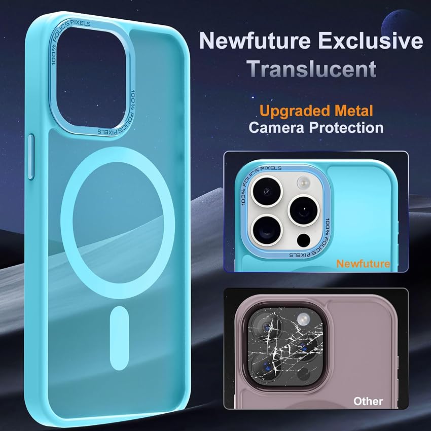 Detalle 2 de Newfuture iPhone 15 Pro Max slim magnetic case 6.7"