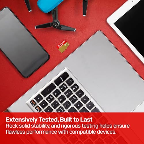 Thumbnail 7 de SanDisk Extreme Carte microSDHC UHS-I + SD Adapter, 256 Go