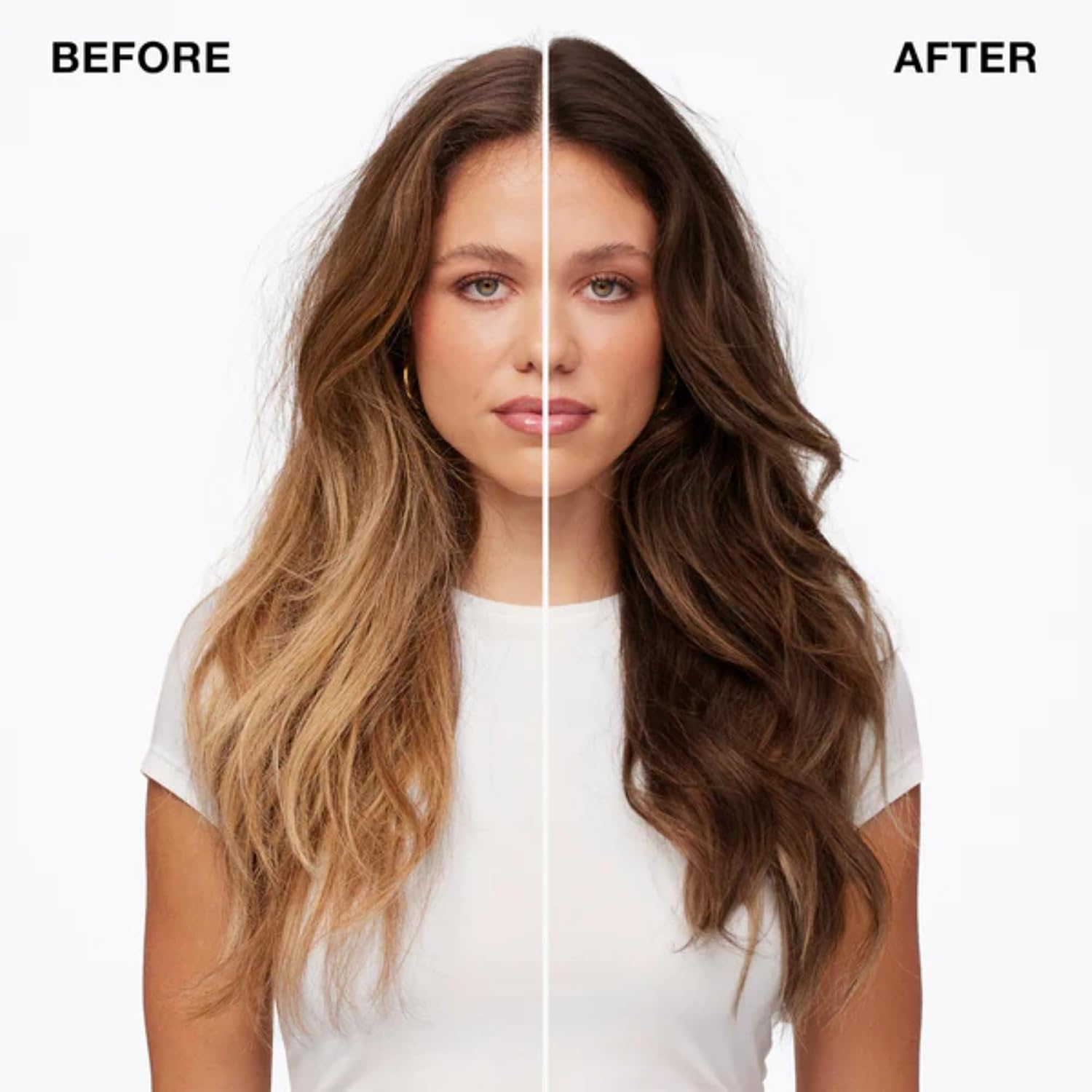 Detalle 2 de IGK Brown Bella Color Depositing Hair Mask (Chocolate Brown) — Semi-Permanent Color Conditioner + Gloss Toner, 6 oz