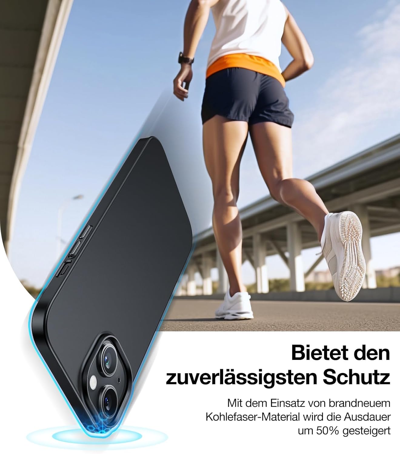 Thumbnail 3 de TORRAS Dr. Ultra Dünn 2024 für iPhone 15 – MagSafe Hülle mit starkem Magnetismus, Samtgriff & Kratzfestigkeit
