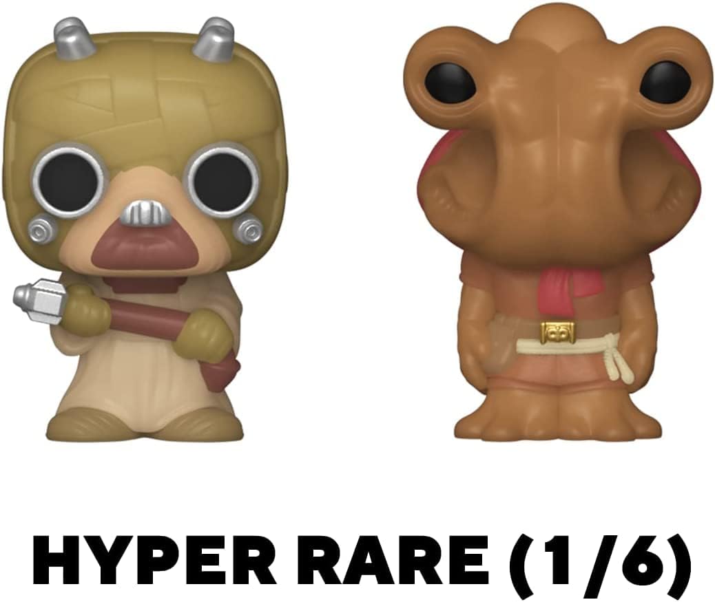Thumbnail 5 de Funko Bitty Pop! Star Wars – Luke Skywalker™, Obi‑Wan Kenobi™, Jawa™ et Une Mini-Figurine Mystère en Surprise - 2,2 cm