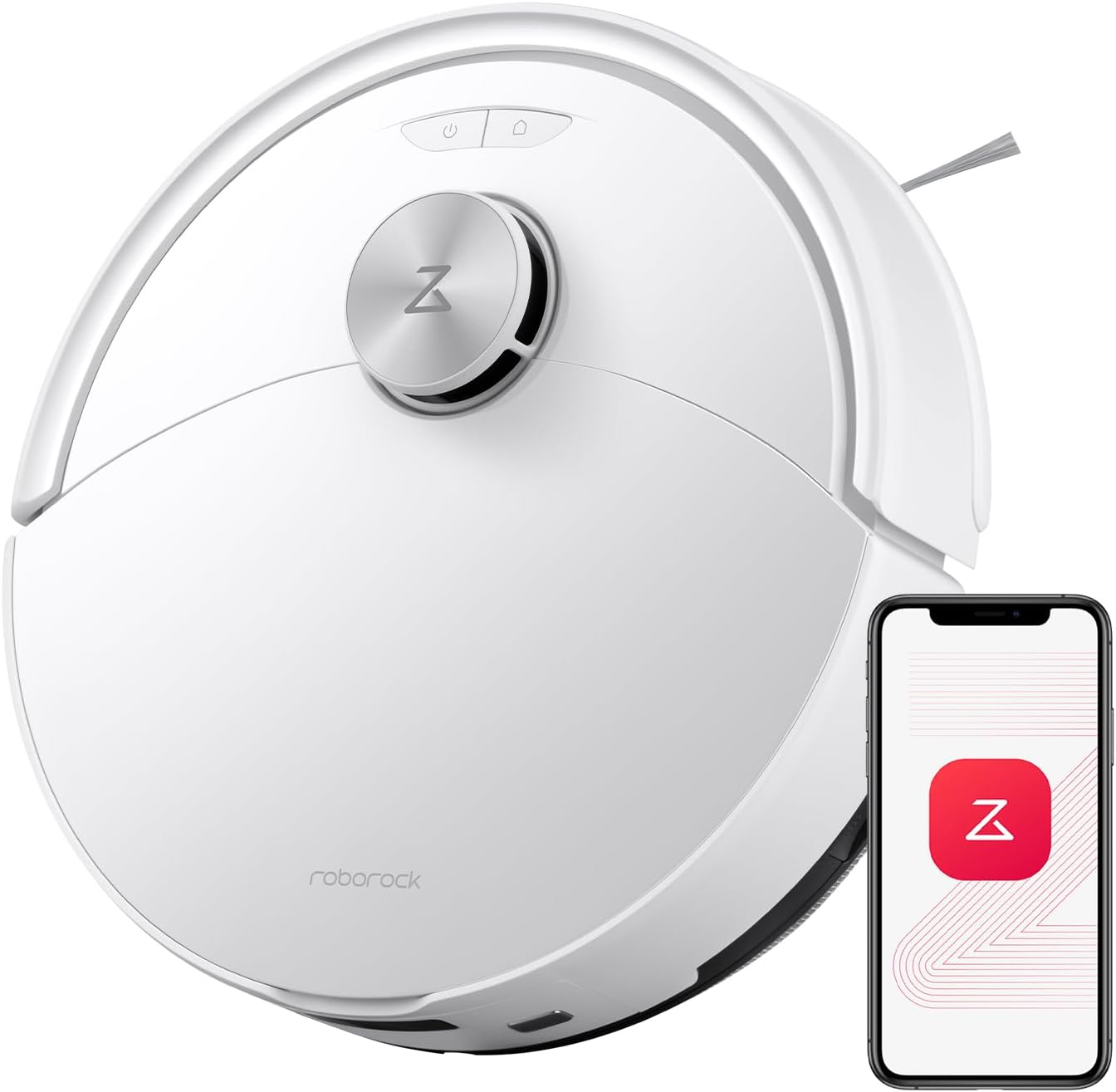 Detalle de roborock Q10 S5 Robot Vacuum and Mop, 10,000 Pa Suction, Auto-Lifting Mop