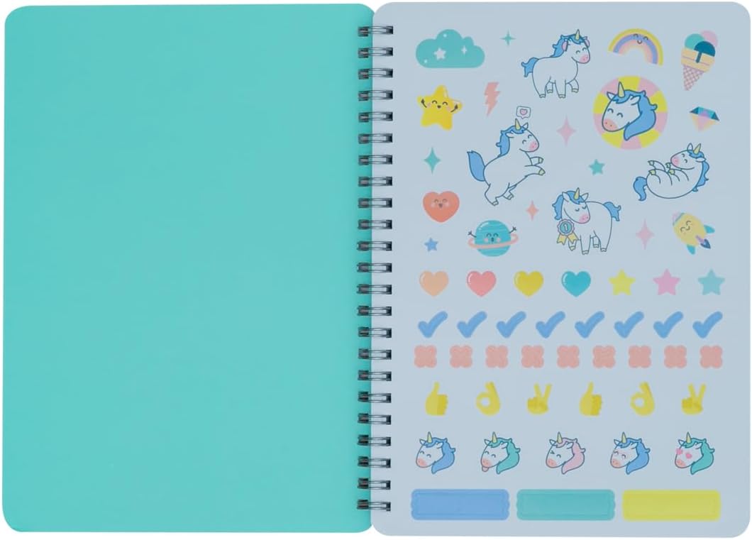 Thumbnail 1 de Mr. Wonderful - Cahier A5 licorne (You are fantastic) – pages quadrillées et couverture rigide
