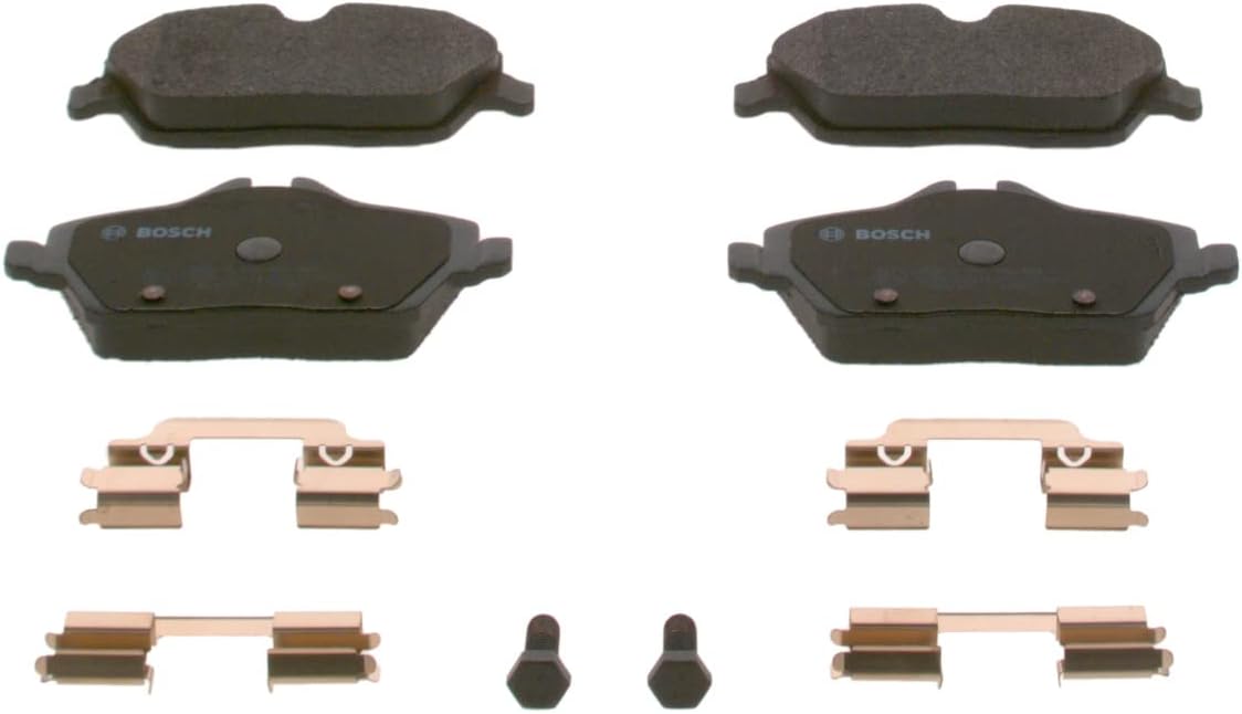 Thumbnail 2 de Bosch BP1030 pastiglie freni per asse anteriore (con accessori), riduzione rumore e polvere, certificazione ECE-R90