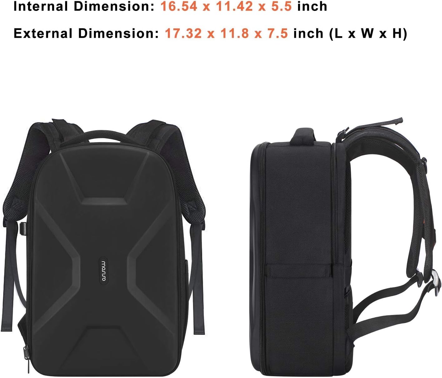 Thumbnail 6 de MOSISO Camera Backpack 15-inch laptop compartment