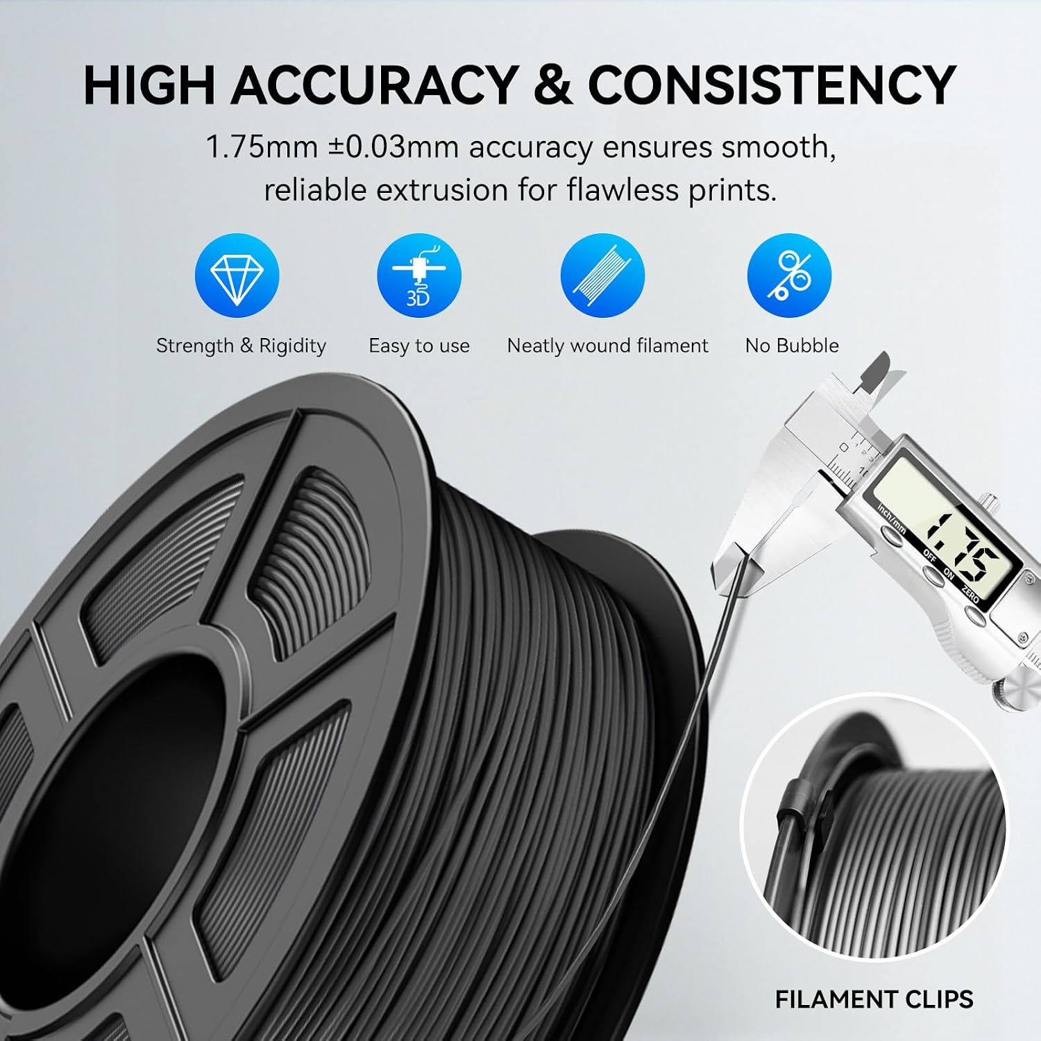 Thumbnail 3 de JAYO TPU Filament 1,75 mm 95A