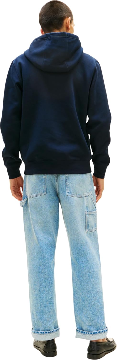 Detalle de Tommy Hilfiger Men's Brand Love Tr Mono Stack Hoody Mw0mw42464 Pullover Hoodie