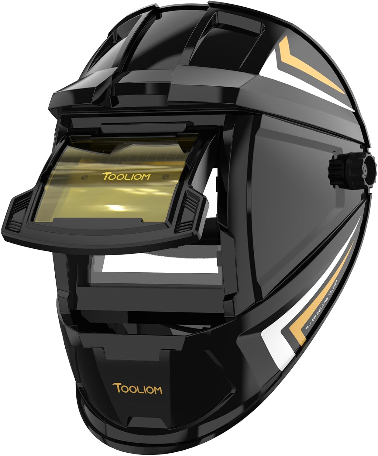 Detalle de TOOLIOM Welding Helmet with 3.64 x 1.66-Inch Viewing Area