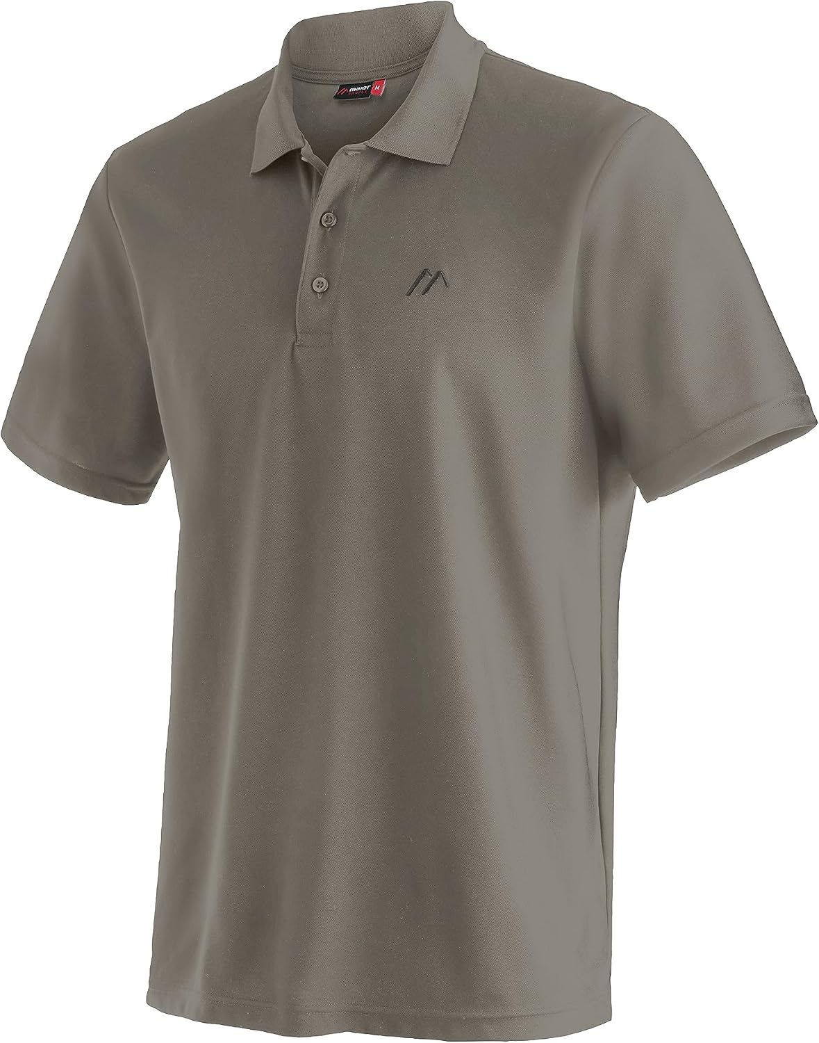 Detalle de Maier Sports Ulrich Herren Poloshirt – leichter Piqué mit Dryprotec und NFC-Chip