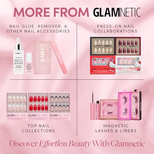 Thumbnail 5 de Glamnetic Press On Nails Berry Fizz 30-piece ๐
