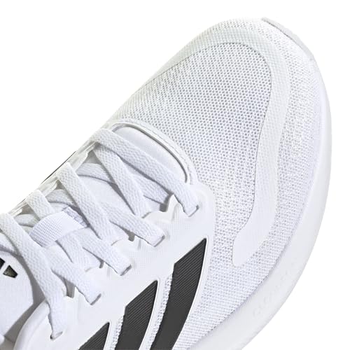 Thumbnail 4 de Adidas Runfalcon 5 Junior Shoes – Cloud White/Core Black/Core Black, 5 UK
