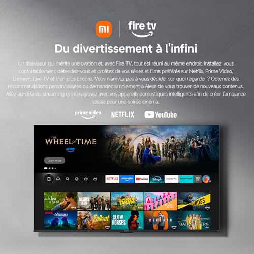 Thumbnail 10 de XIAOMI TV F Pro 75, 190 cm: une télé QLED 4K avec Fire TV et Alexa intégrée