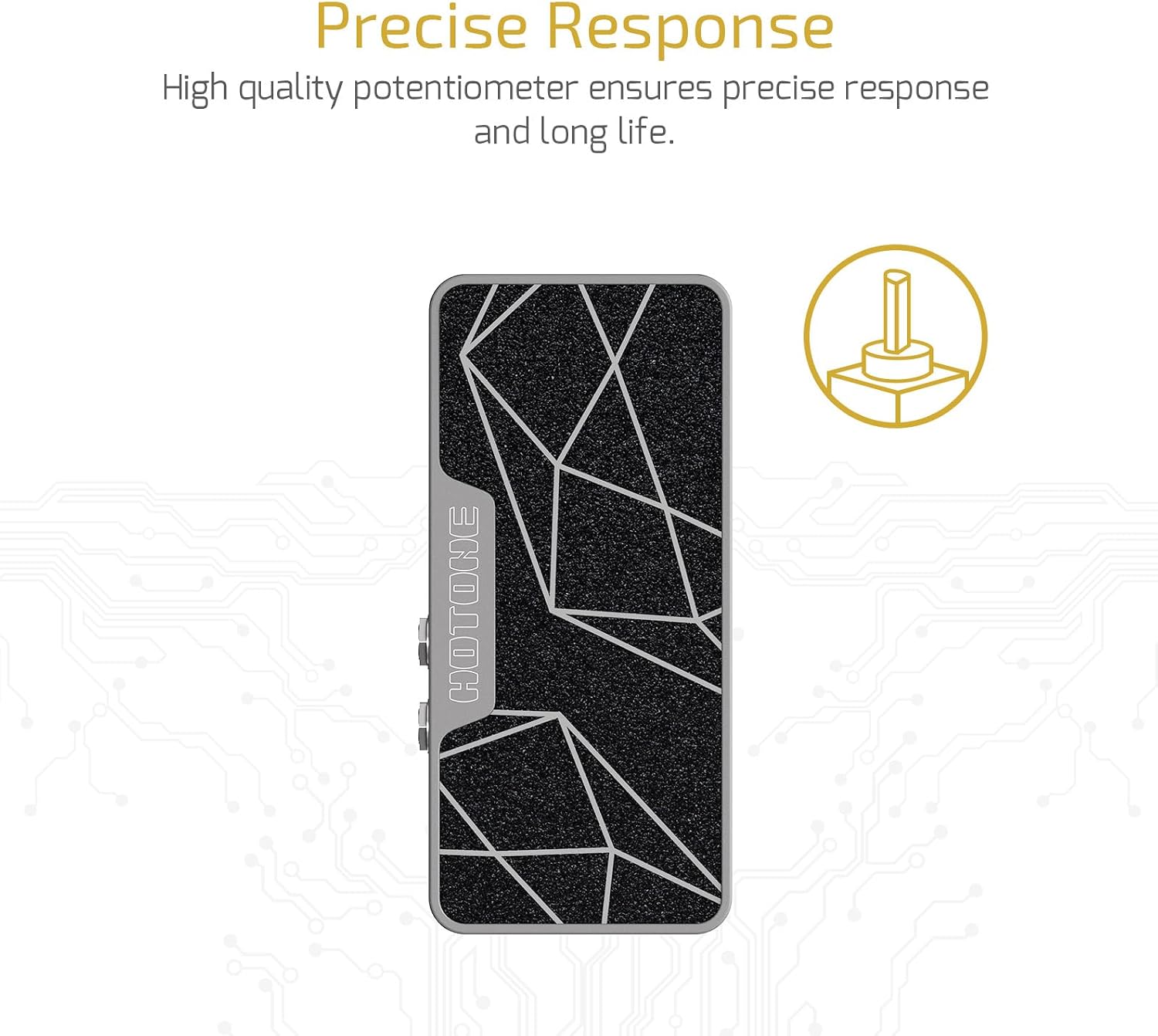 Detalle de HOTONE SP-35 Ampero II Press Passive Expression Pedal with Footswitch