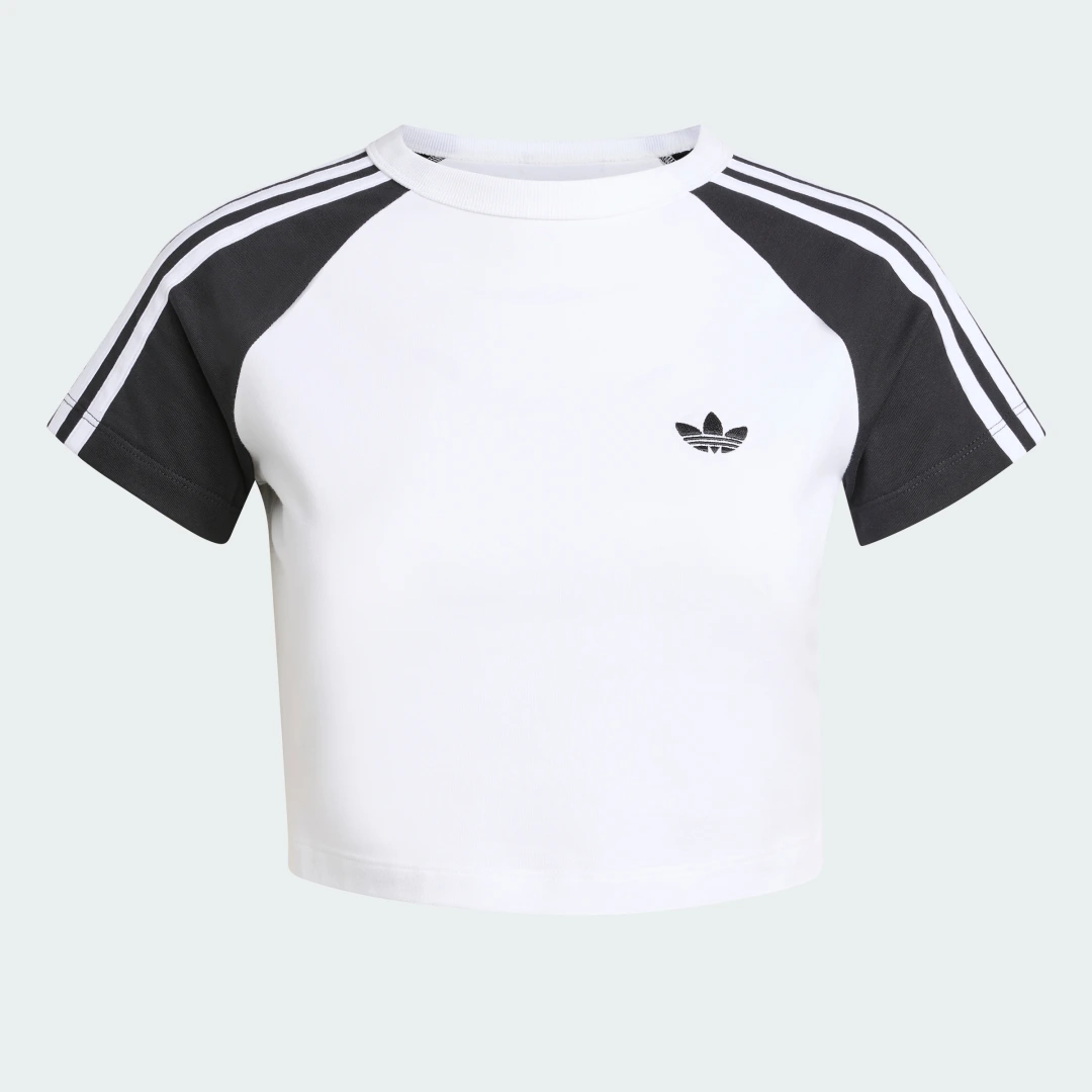 Detalle 2 de Camiseta corta SST de Adidas - blanco