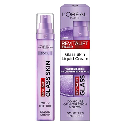 Detalle de L'Oréal Paris Glass Skin Moisturiser: Revitalift Filler Liquid Cream 50ml