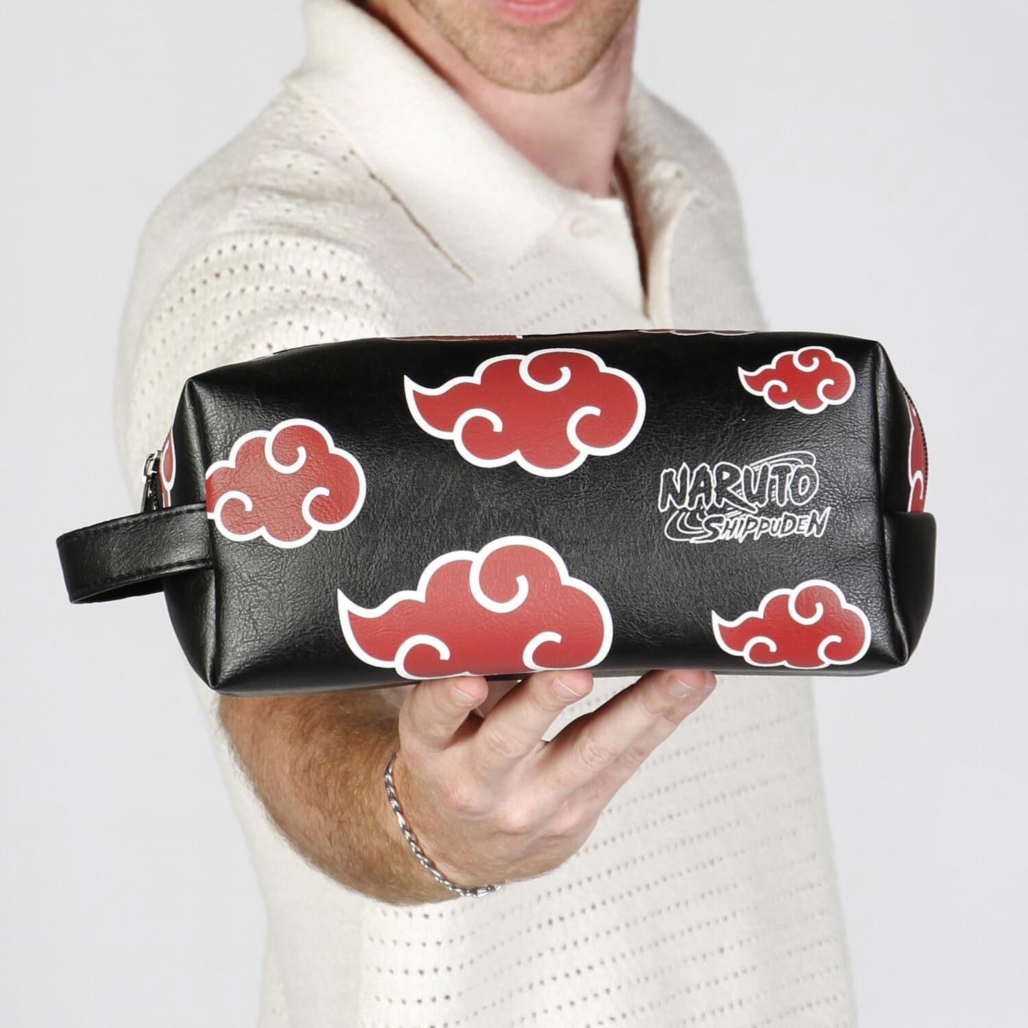 Detalle de Karactermania Naruto Clouds - Trousse de toilette de voyage Brick Plus, Noir
