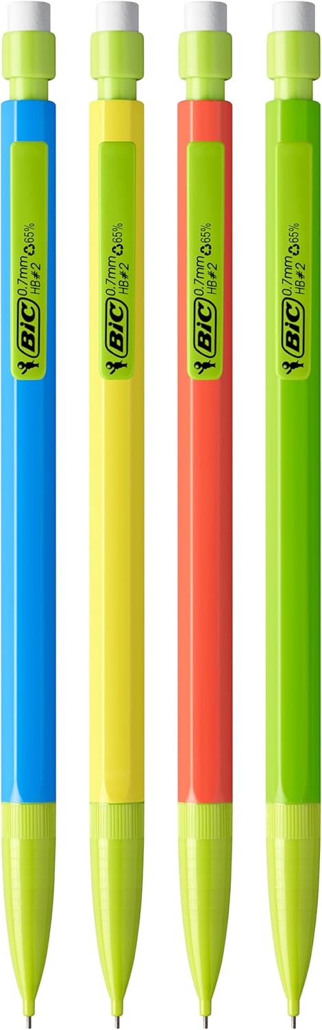 Thumbnail 1 de BIC Matic ECOlutions Porte-Mines HB 0,7 mm – NF Environnement, boîte de 50, couleurs assorties