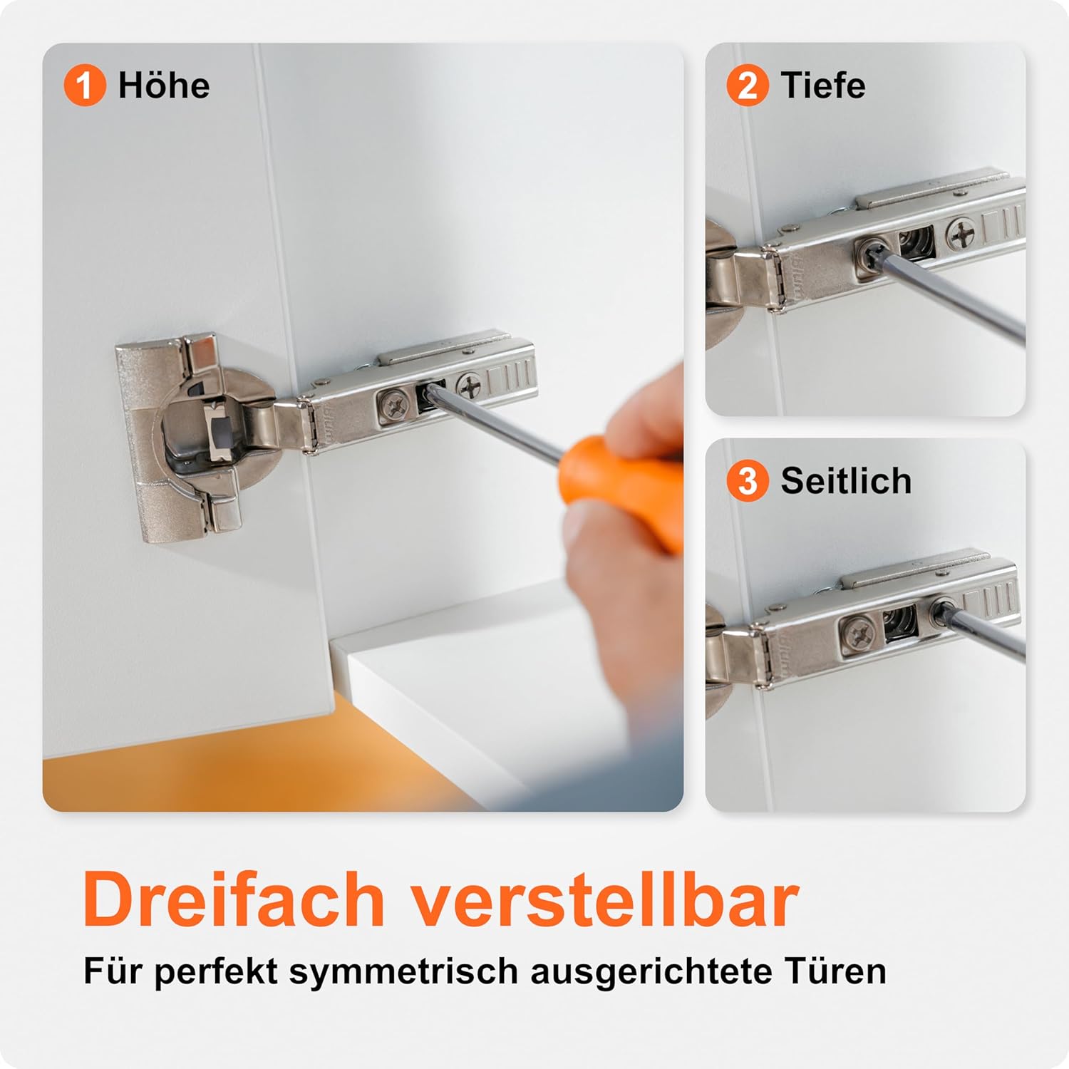 Thumbnail 4 de BLUM CLIP top BLUMOTION Möbelscharnier (110°, 35 mm Topf) – zwei Stück, vernickelt