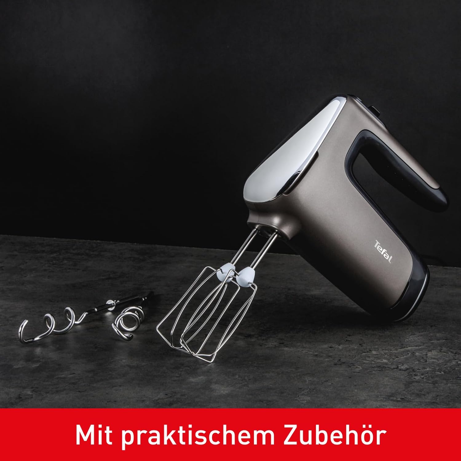 Thumbnail 6 de Tefal Power Mix Silence Handmixer mit 600 W und Silence600 – extra leise, Turbo & variabler Geschwindigkeitsregler