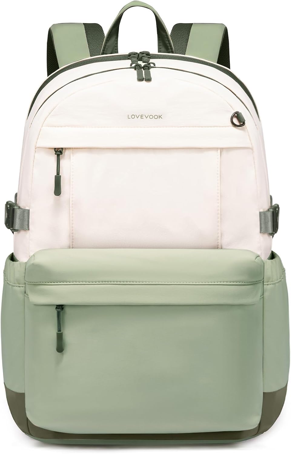 Thumbnail 6 de LOVEVOOK Rucksack Damen 15,6 Zoll – Laptop-Tagesrucksack mit großzügigem Fach, Wasserflasche, TSA-Komfort und individuellem Stil