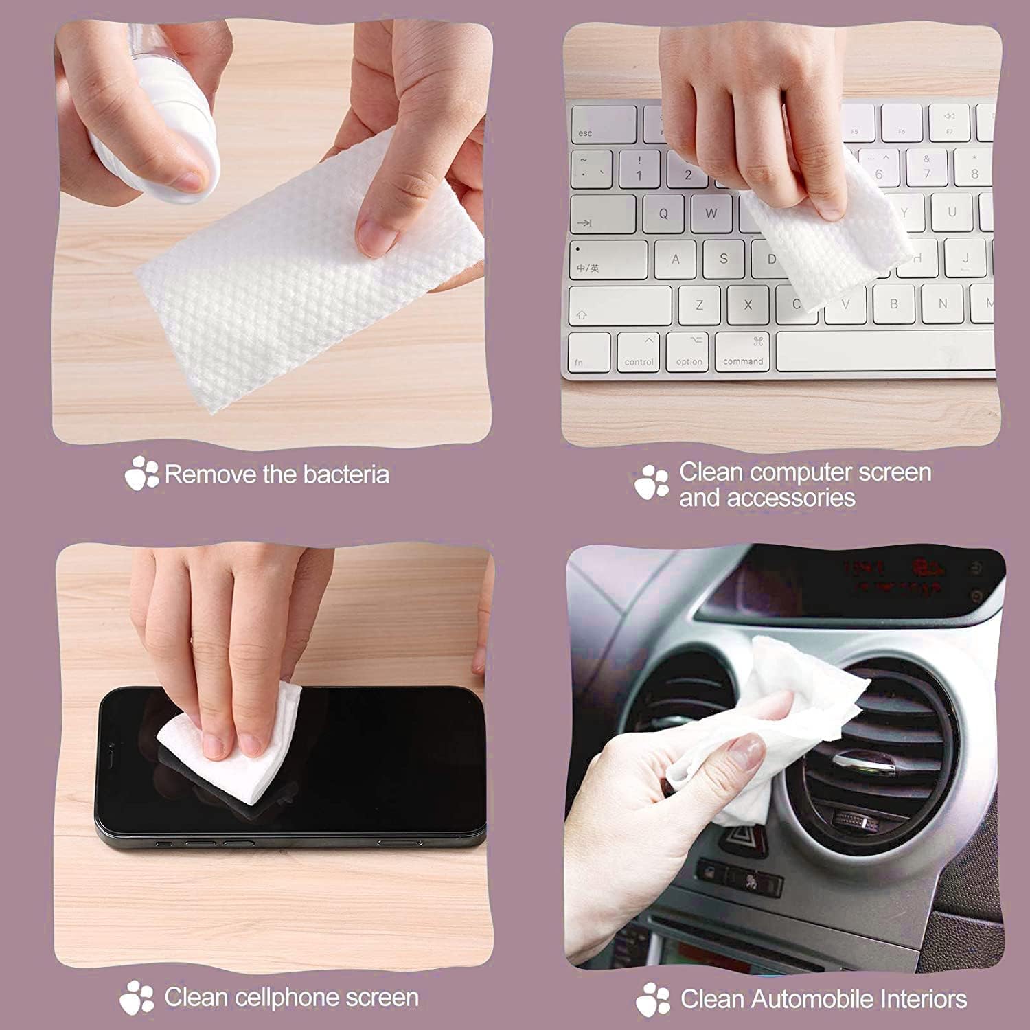 Thumbnail 6 de Disposable Face Towel 100 Cotton Facial Cloths 🧻