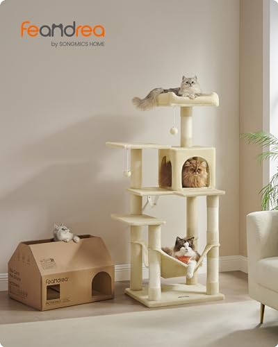 Detalle 2 de FEANDREA árbol para gatos de 137,7 cm