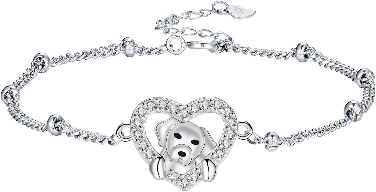 Thumbnail 6 de Arrebol Armband 925 Sterling Silber Damen mit Katzen-Motiv und Zirkonia, verstellbar (16 + 4 cm)