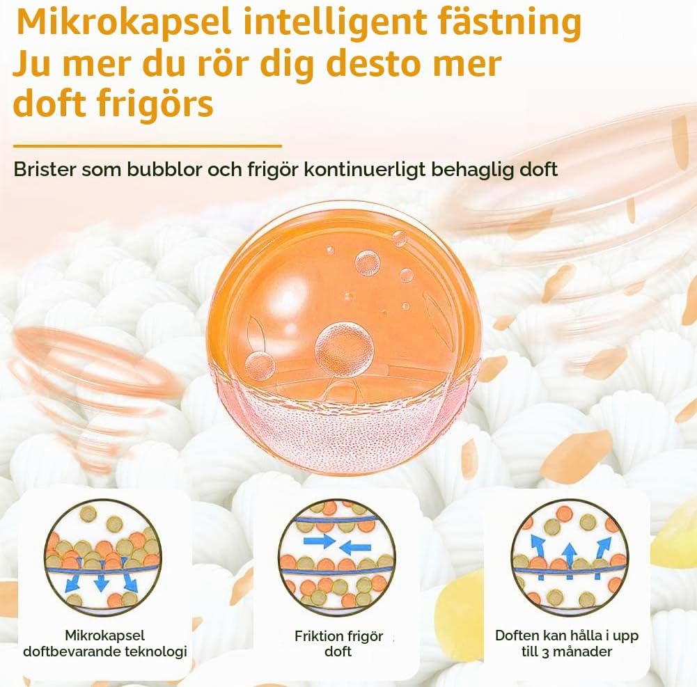 Detalle 1 de AOMIG 5164559 tvättpärlor, gulorange, 500 g