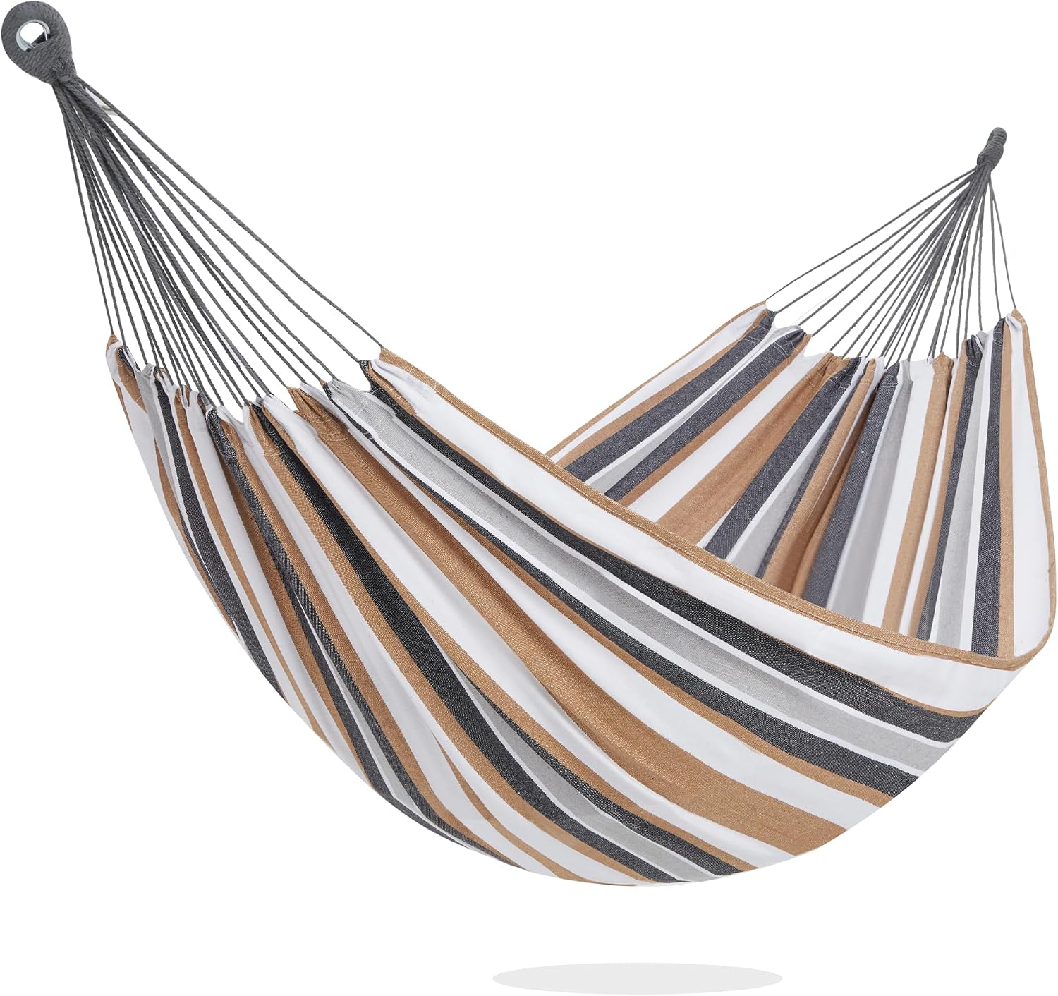 Detalle de PNAEUT A01YSB01H Medium Double Hammock, Polycotton, 500 lb Capacity