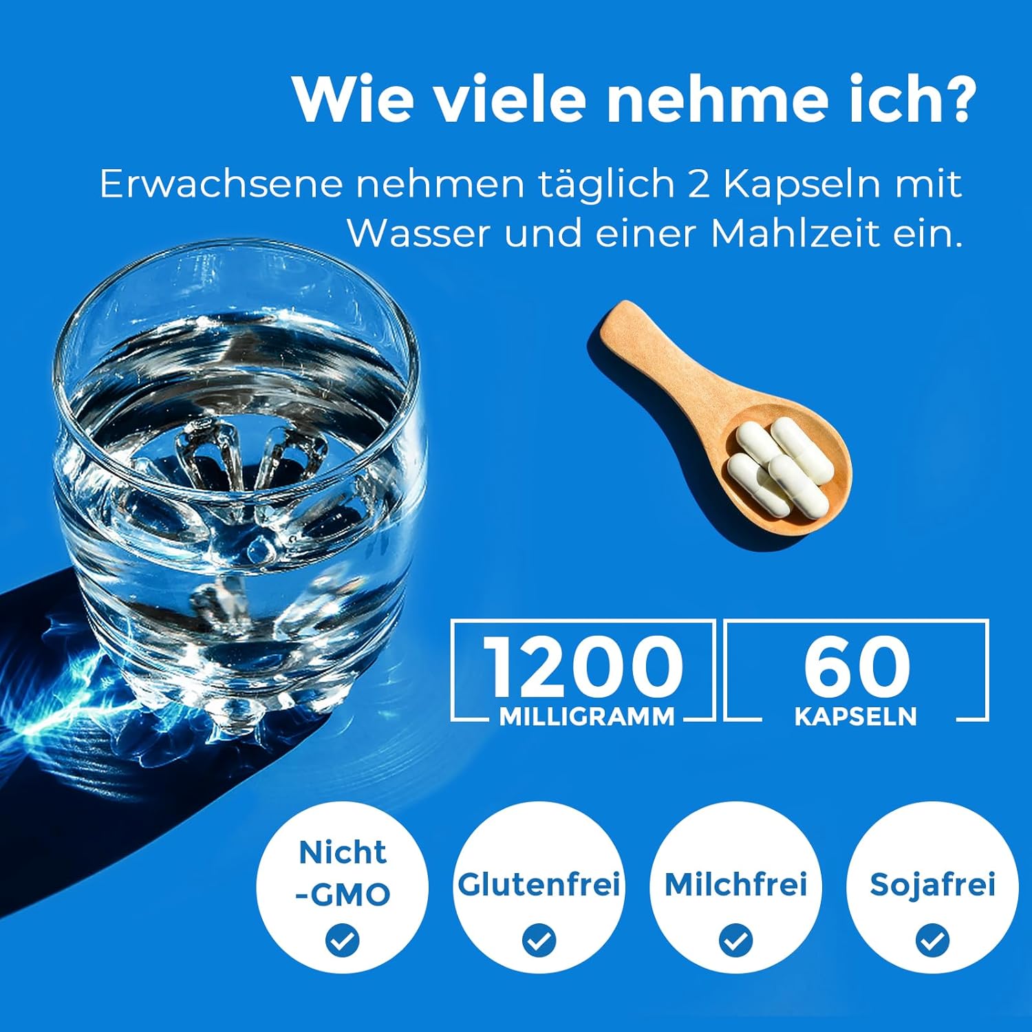 Detalle de TUDCA Supplement 1200 mg pro Portion – 60 Kapseln