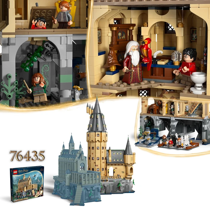 Thumbnail 6 de LEGO Harry Potter Schloss Hogwarts: Der Hauptturm (76454) – Große Bau- und Sammelherausforderung