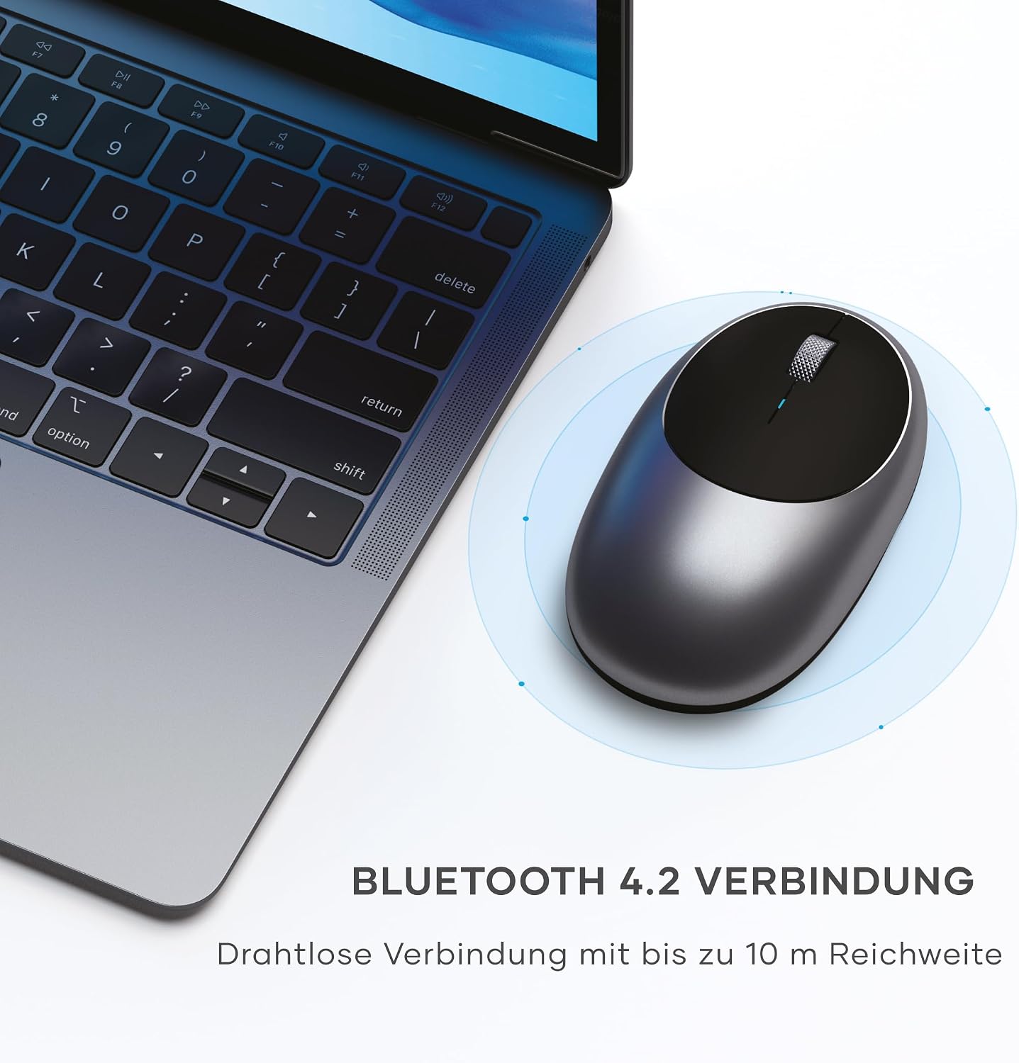 Detalle 2 de SATECHI M1 kabellose Maus 1200 DPI đź–±
