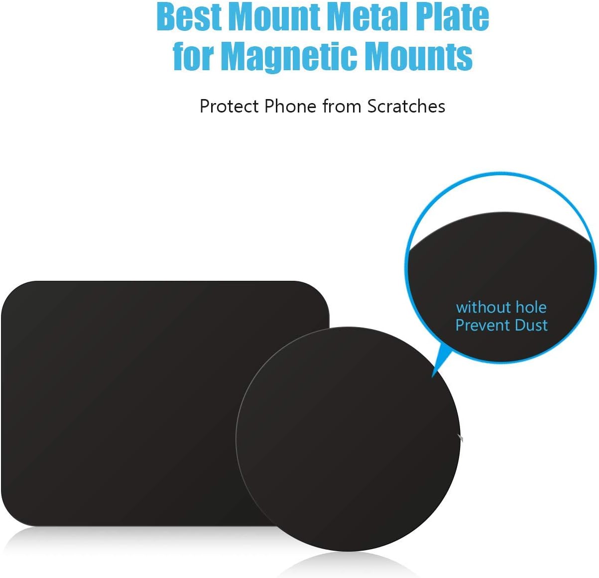 Thumbnail 3 de WixGear Mount Metal Plate X4 Pack — Magnetic Cradle-less