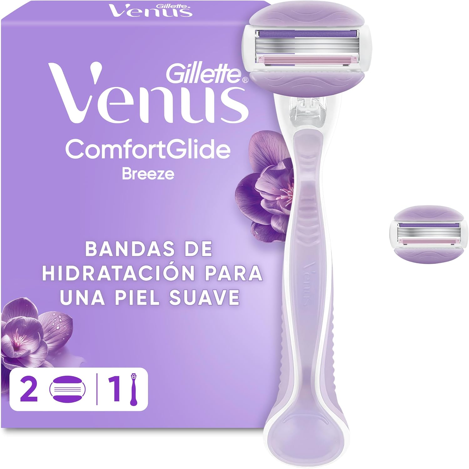 Detalle de Venus ComfortGlide Breeze 3 cuchillas