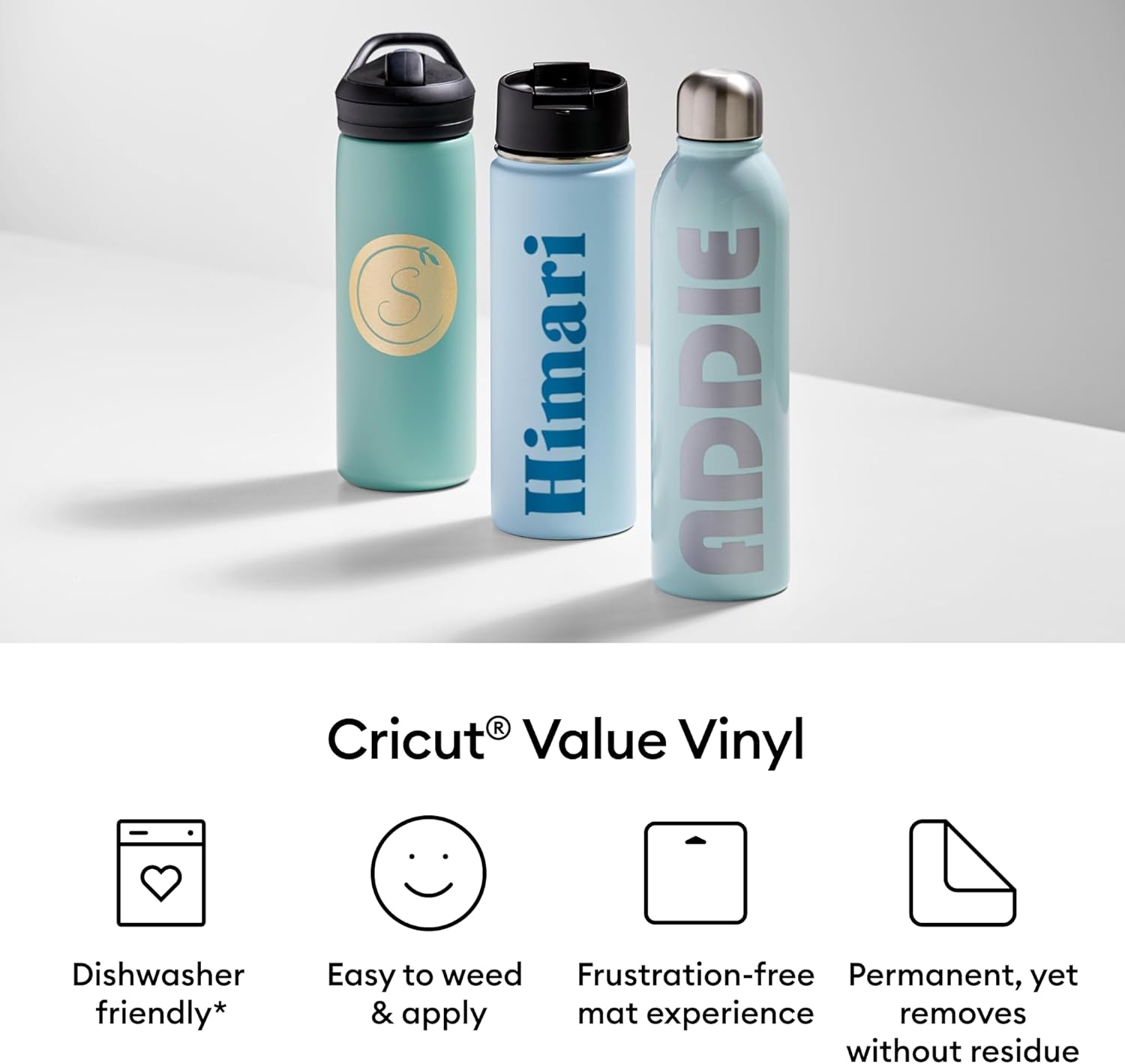 Thumbnail 2 de Cricut Value Vinyl 30.5 cm x 3 m self-adhesive vinyl 🎨