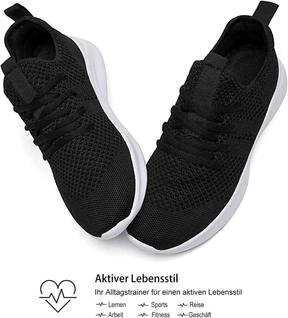 Thumbnail 5 de LANGFEUU Damen Turnschuhe Sneaker – leichte, atmungsaktive Sneaker für Gehen, Joggen und Outdoor